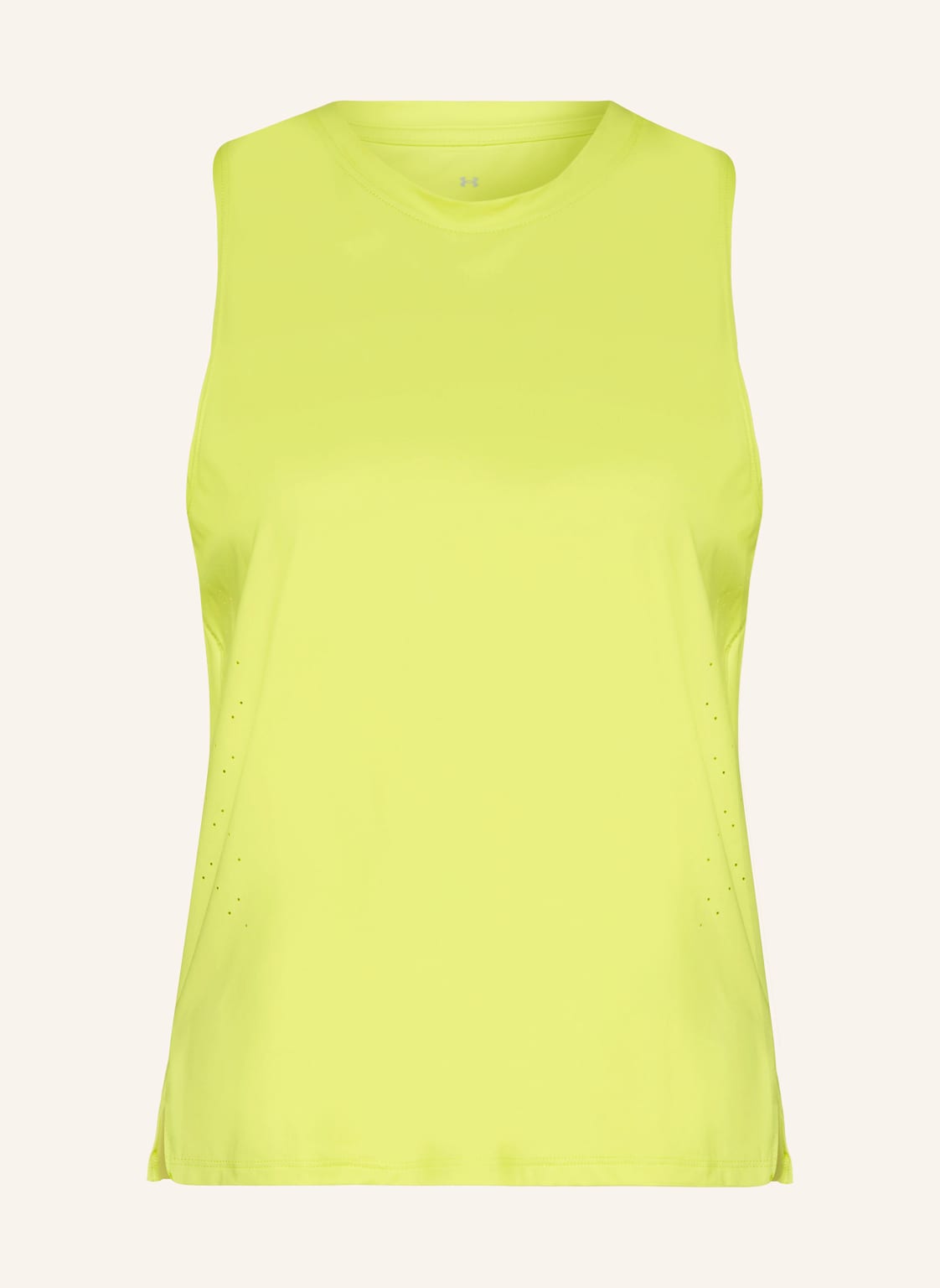 Under Armour Lauftop Ua Laser Tank gelb von Under Armour