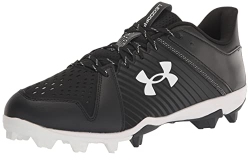 Under Armour Leadoff Low RM geformte Baseballstollen, Schwarz von Under Armour