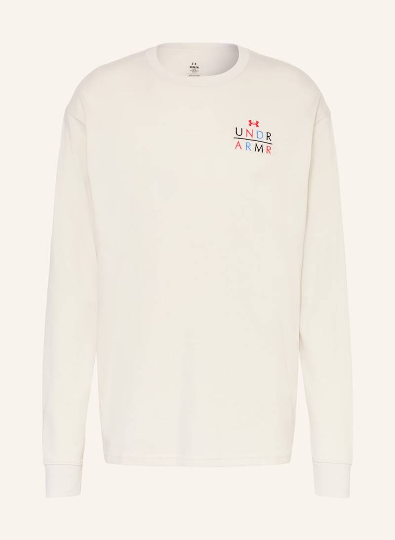 Under Armour Longsleeve Ua Hwt Modern Sport weiss von Under Armour