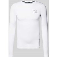 Under Armour Longsleeve mit Label-Print in Weiss, Größe XXL von Under Armour