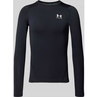 Under Armour Longsleeve mit Rundhalsausschnitt und Logo in Black, Größe L von Under Armour