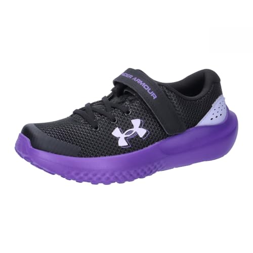 Under Armour Mädchen Laufschuhe GPS Surge 4 AC 3027109 Black/Lavish/Salt Purple 27.5 von Under Armour