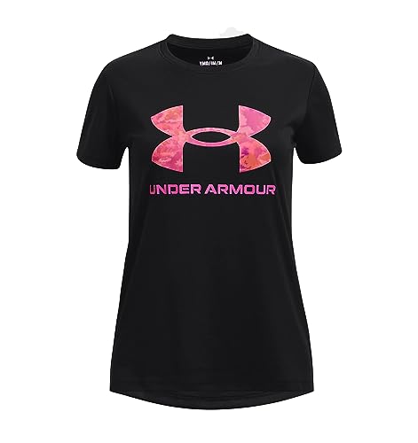 Under Armour Mädchen Tech Print Big Logo SSC M von Under Armour