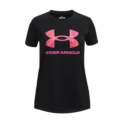 Under Armour Mädchen Tech Print Big Logo SSC XS von Under Armour