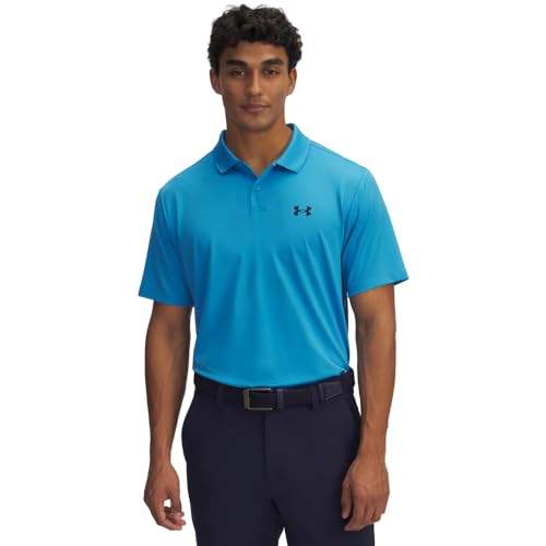 Under Armour Matchplay Poloshirt für Herren, (452) Ether Blue/Midnight Navy, 3X-Groß von Under Armour