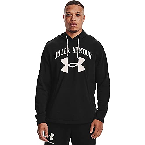 Under Armour Herren Rival Terry trocknend Hoody - Schwarz/Onyx Weiß - L von Under Armour