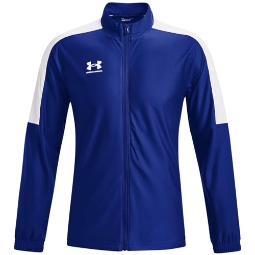 Under Armour Men's Challenger Track Jacket, Royal (400)/White, Large von Under Armour