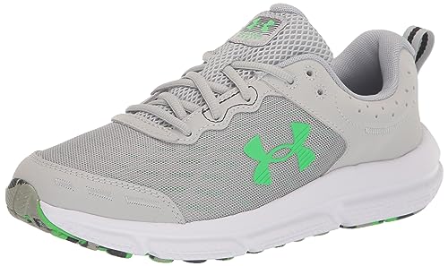 Under Armour Men's Charged Assert 10 Running Shoe, (103) Mod Gray/Mod Gray/Green Screen von Under Armour
