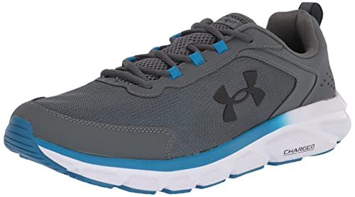 Under Armour Men's Charged Assert 9 Road Running Shoe, Pitch Gray (109)/Black, 8.5 von Under Armour