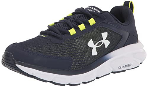 Under Armour Men's Charged Assert 9 Running Shoe, (404) Midnight Navy/Yellow Ray/White, 44.5 EU von Under Armour