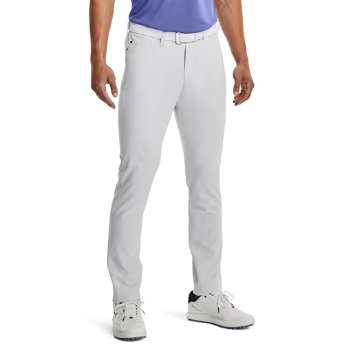 Under Armour Men's Drive 5 Pocket Pants , Halo Gray (014)/White , 42/32 von Under Armour