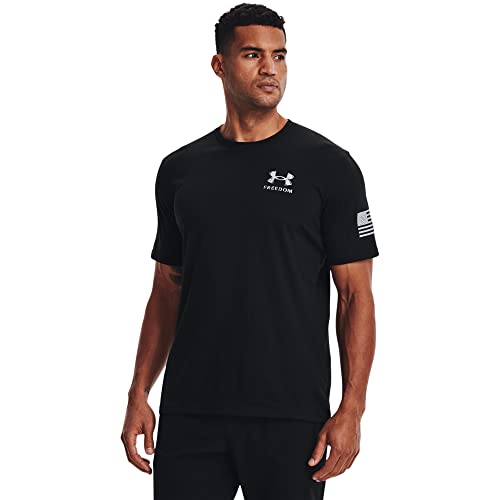 Under Armour Men's Freedom Eagle T-Shirt , Black (001)/Royal Blue , X-Large von Under Armour