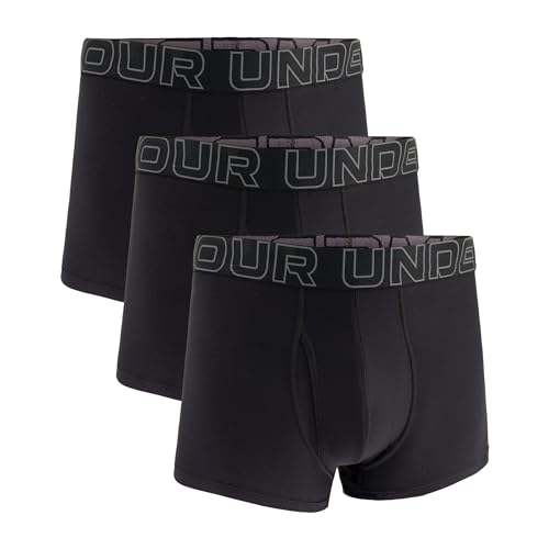 Under Armour Men's Performance Tech 3" 3 Pack Solid Boxer Briefs von Under Armour