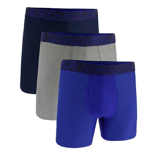 Under Armour Men's Performance Tech 6" 3 Pack Solid Boxer Briefs von Under Armour