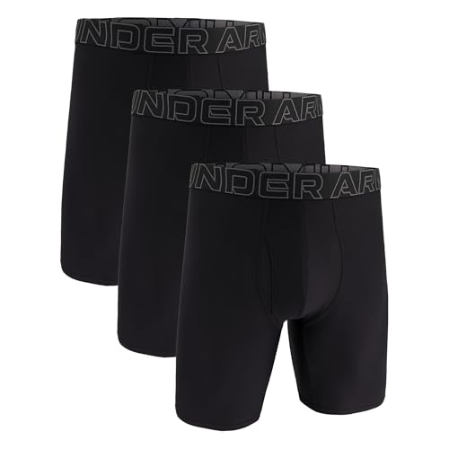 Under Armour Men's Performance Tech 9" 3 Pack Solid Boxer Briefs von Under Armour