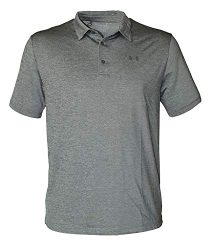 Under Armour Men's Play Off Heather Polo Shirt HeatGear Top 1351131 (Grey, M) von Under Armour