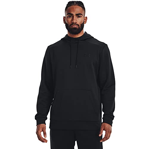 Under Armour Men's Size ArmourFleece Hoodie, (001) Black / / Black, XX-Large Tall von Under Armour