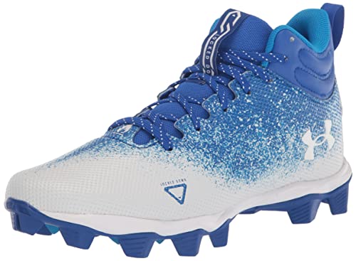 Under Armour Men's Spotlight Fran 2.0 Football Shoe, Team Royal Blue (400)/White, 10 von Under Armour