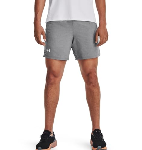 Under Armour Men's Standard Launch Run 7-inch Shorts, (011) Mod Gray/Mod Gray/Reflective, Large von Under Armour