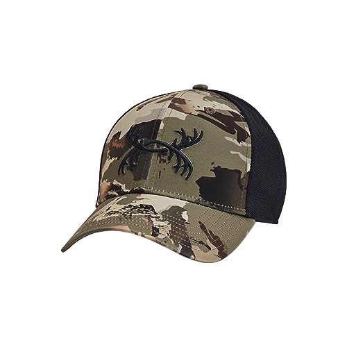 Under Armour Men's Standard Outdoor Antler Trucker Hat, (988) UA Forest 2.0 Camo/Black/Black, One Size Fits Most von Under Armour