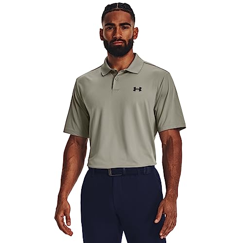 Under Armour Men's Standard Performance 3.0 Polo, (504) Grove Green / / Midnight Navy, XX-Large von Under Armour