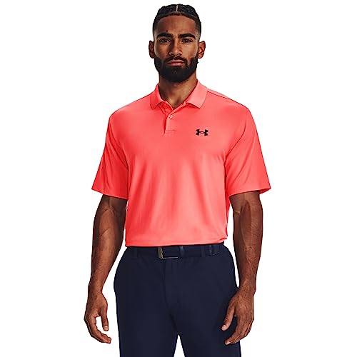 Under Armour Men's Standard Performance 3.0 Polo, (690) Venom Red / / Black, Small von Under Armour