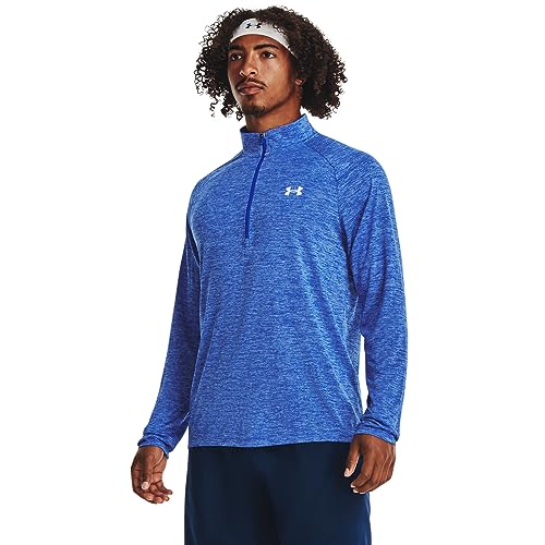 Under Armour Herren Ua Tech ½ Zip Long Sleeve Sweatshirt, blau, L von Under Armour