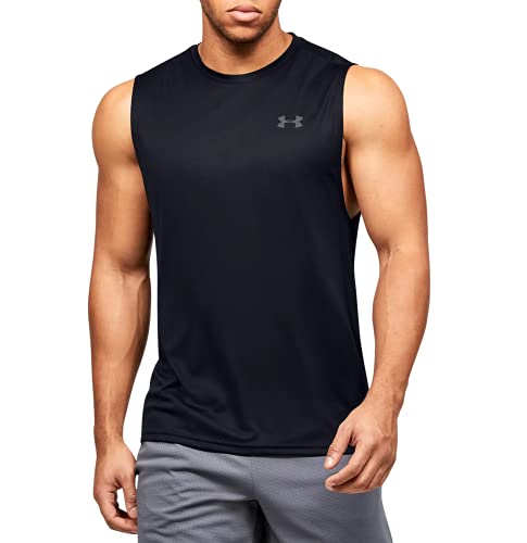 Under Armour Men's UA Velocity Muscle Tank (Black 001, X-Large) von Under Armour