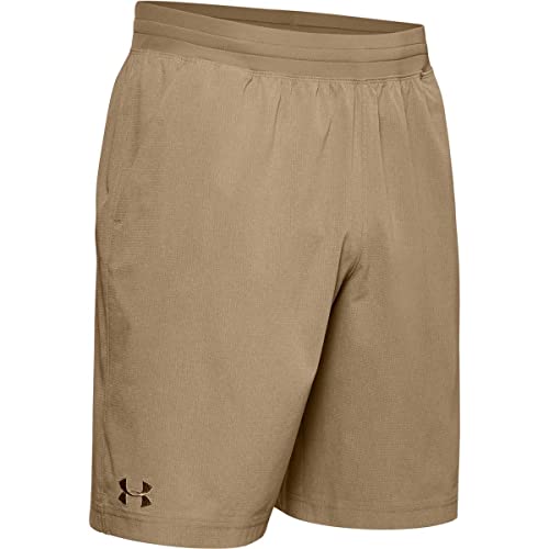 Under Armour Men's UA Vented Motivate Short (Medium, Camel) von Under Armour