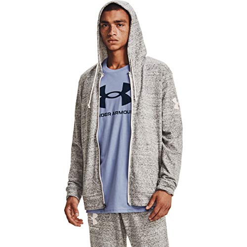 Under Armour Mens 1361606-112_M Sweatshirts, Grey, M von Under Armour