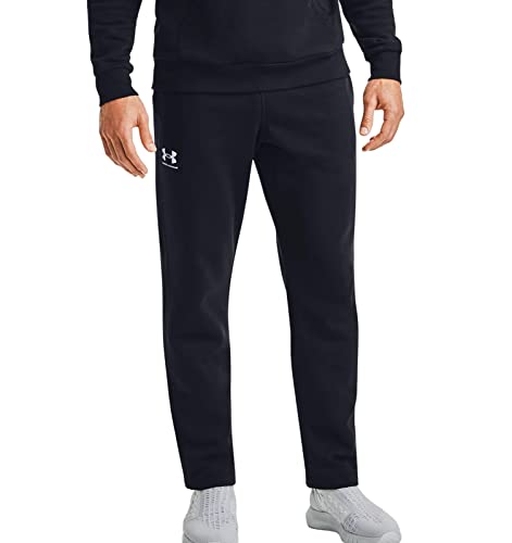 Under Armour Mens Fleece Cotton-Blend ColdGear Sweatpants (Black, XXL) von Under Armour