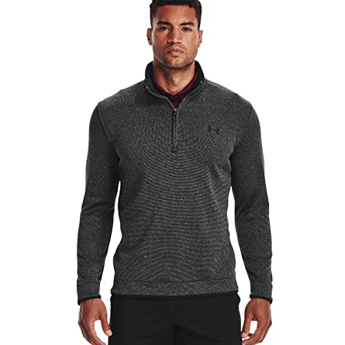 Under Armour Herren Sturm SF 1/2 Zip Pullover - Schwarz/Weiß - XXL von Under Armour