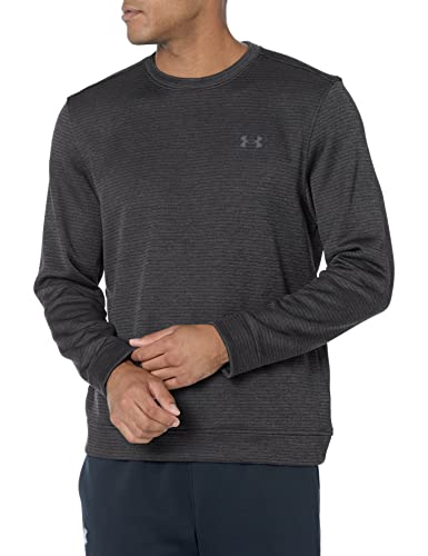 Under Armour Mens Storm SweaterFleece Long Sleeve Crew Warmup Tops, Black, XXL von Under Armour