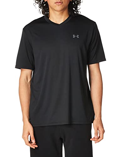 Under Armour Mens V-Neck Tech 2.0 Short Sleeve T-Shirt (Black, S) von Under Armour