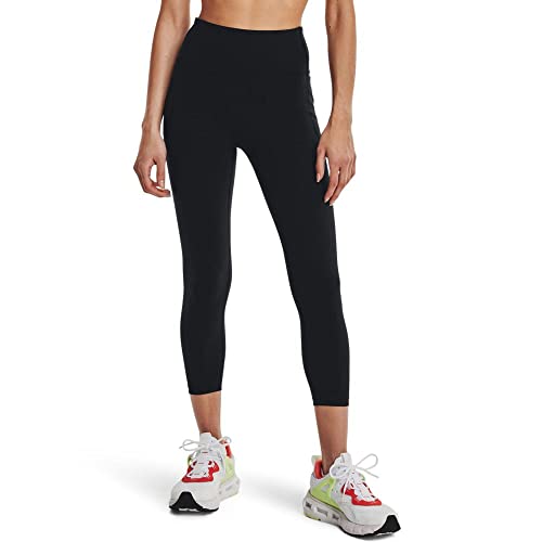 Under Armour Meridian Ankle Leggings Black/Metallic Silver XS (US 0-2) R von Under Armour