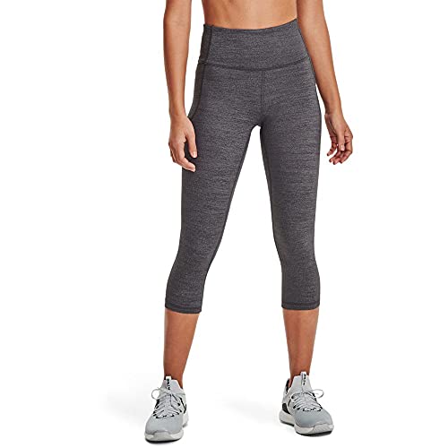 Under Armour Meridian Heather Crop-Hose für Damen, schwarz,S von Under Armour