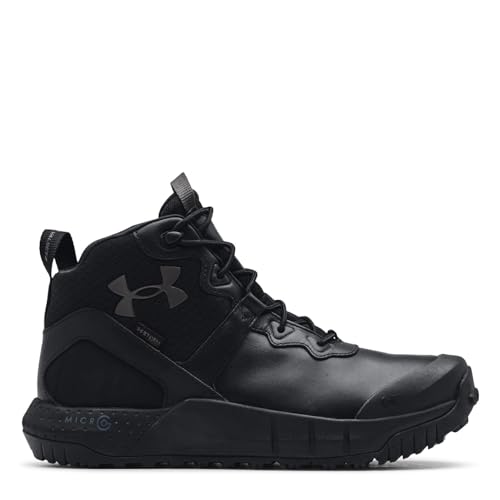 Under Armour Mg Valsetz Mid Lthr Wp schwarz, 43 Herren von Under Armour