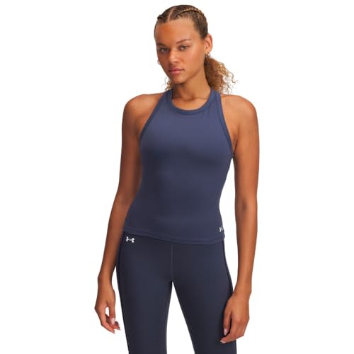 Under Armour Motion High Neck Tank-Gry Damen Tank-Top grau M von Under Armour