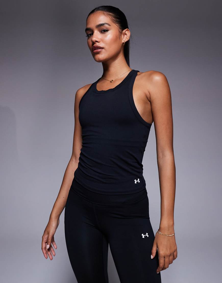Under Armour - Motion - Hochgeschlossenes Tanktop in Schwarz von Under Armour