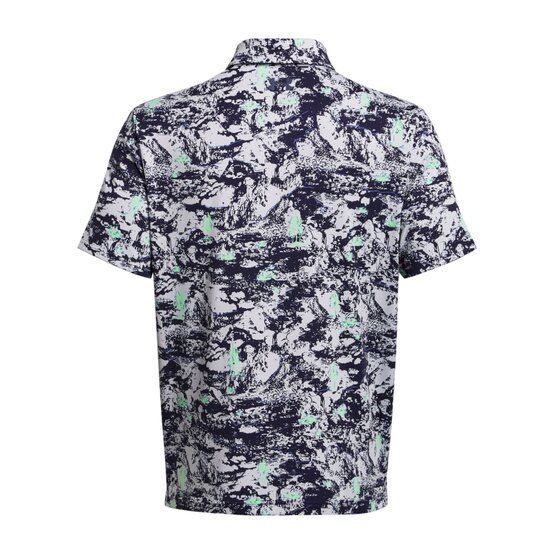 Under Armour Playoff 3.0 Pine Camo Halbarm Polo hellgrau von Under Armour