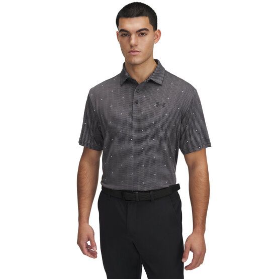 Under Armour Playoff 3.0 Pr. Deuces Slice Halbarm Polo schwarz von Under Armour