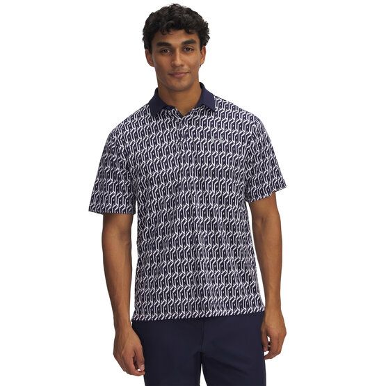 Under Armour Playoff 3.0 Pr.Polo UA Club Cube Halbarm Polo navy von Under Armour