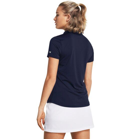 Under Armour Playoff Halbarm Polo navy von Under Armour