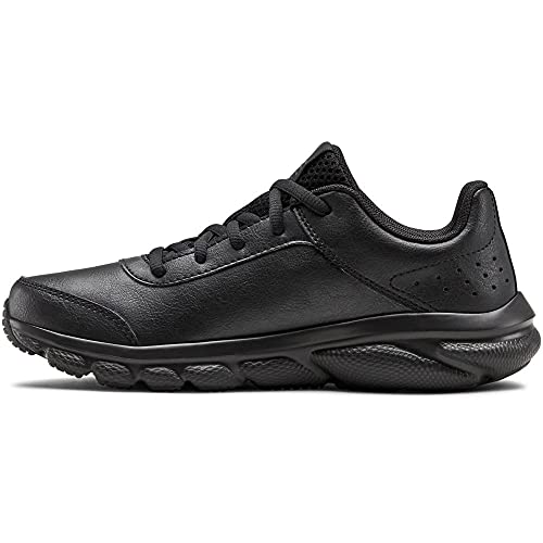 Under Armour Pre School Assert 8 Ufm Syn Ac, Unisex-Kinder Laufschuhe, Schwarz (Black/Black/Black (001) 001), 29.5 EU von Under Armour