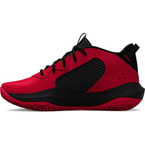 Under Armour Pre-School Ua Lockdown 6 Basketball Shoes Court Performancence, Red, 28 EU von Under Armour