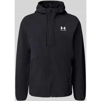 Under Armour Regular Fit Windbreaker mit Logo-Print in Black, Größe M Under Armour Regular Fit Windbreaker mit Logo-Print in Black, Größe M von Under Armour