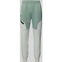 Under Armour Relaxed Fit Sweatpants mit Logo-Print Modell 'Unstoppable' in Mint, Größe L von Under Armour