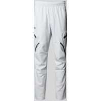 Under Armour Relaxed Fit Trainingshose mit Cargotaschen Modell 'Unstoppable' in Hellgrau, Größe M von Under Armour