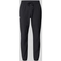 Under Armour Relaxed Fit Trainingshose mit Label-Print Modell 'Vibe' in Black, Größe XXL von Under Armour