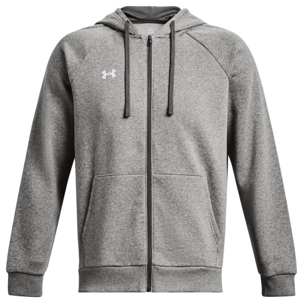 Under Armour - Rival Fleece Full Zip Hoodie - Hoodie Gr L - Regular grau von Under Armour